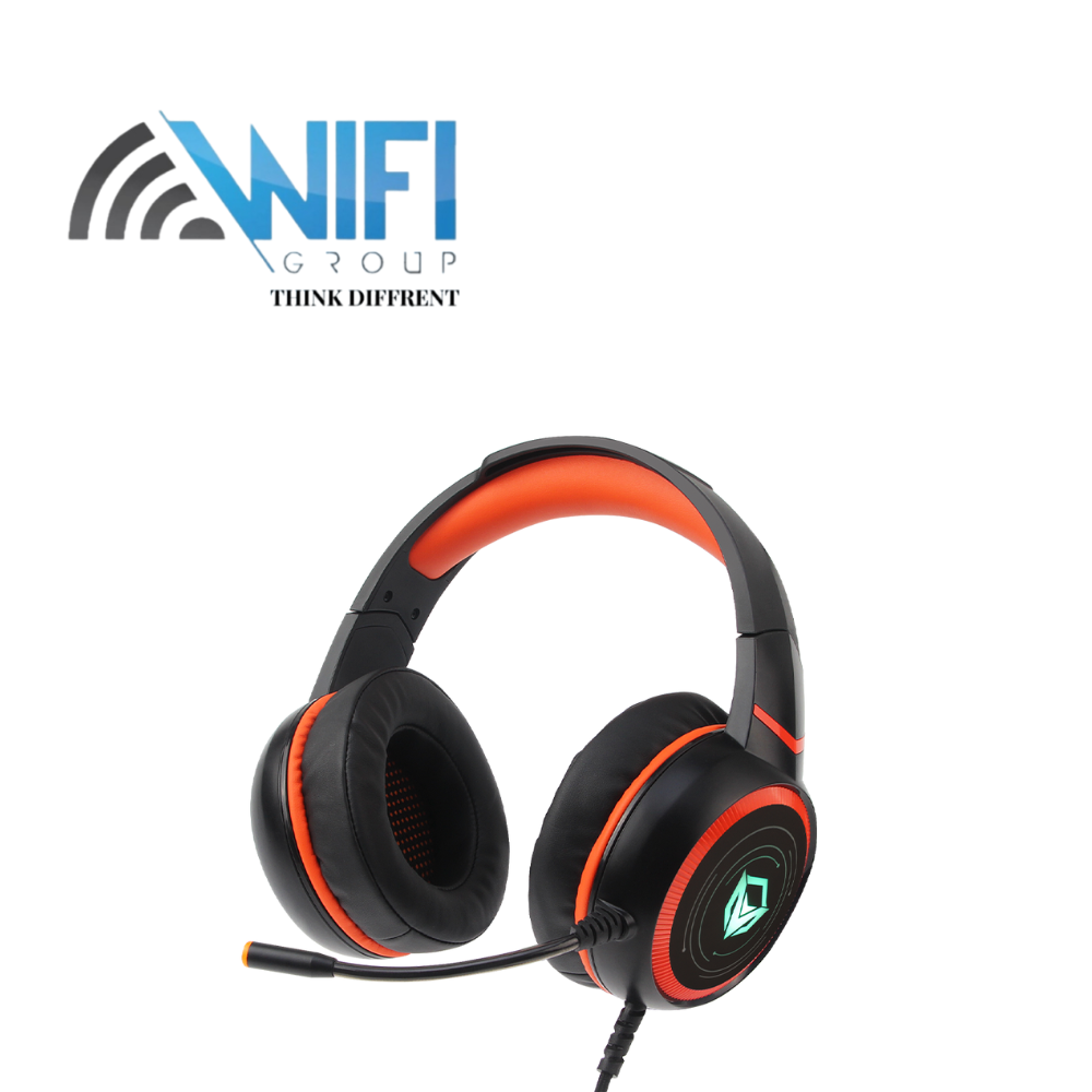 Headset Meetion HP030 Backlit HIFI 7.1 Stereo Wired Gaming