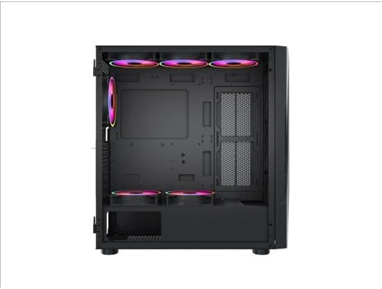Xander Velox Gaming Case Mid Tower 4 Fan RGB Black 2200