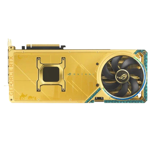ASUS ROG Astral GeForce RTX 5090 Dhahab OC Edition Graphics Card, 32GB GDDR7