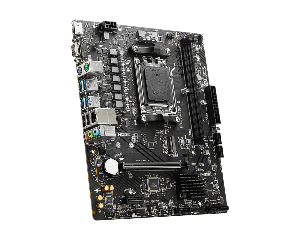 MSI PRO A620M-E AMD DDR5