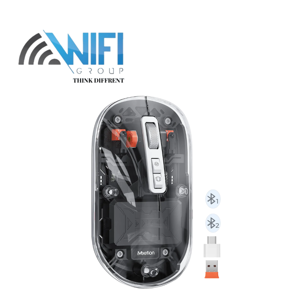 Mouse Meetion BTM005 Rechargeable Wireless And Bluetooth Dual Mode Black