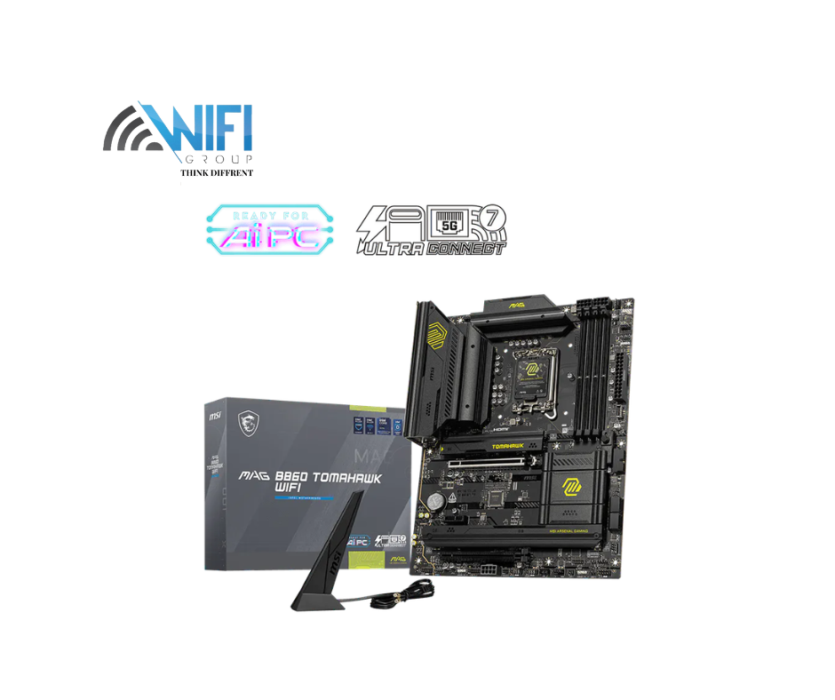 Msi Mag B860 Tomahawk WIFI LGA1851 ATX Motherboard 
