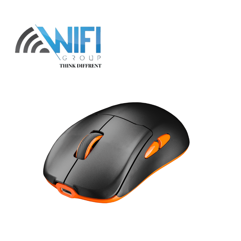 Mouse Meetion Air GW39 Lightweight Pixart PAW3395 With Charging Base 3 Mode Rechargeable Wireless And Bluetooth Gaming
