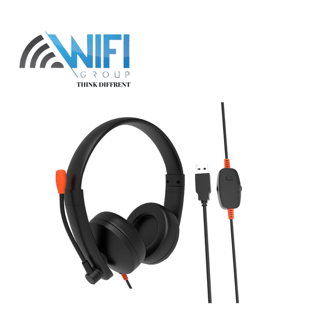 Headset Meetion HP003U Usb Wired