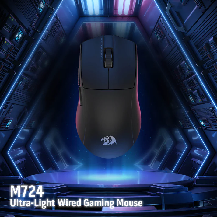 Redragon M724 Wired Gaming Mouse  White 