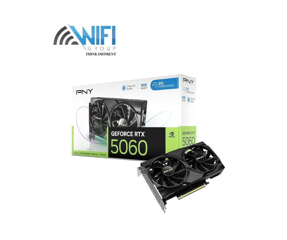 PNY GeForce RTX 5060 8GB Overclocked Dual Fan