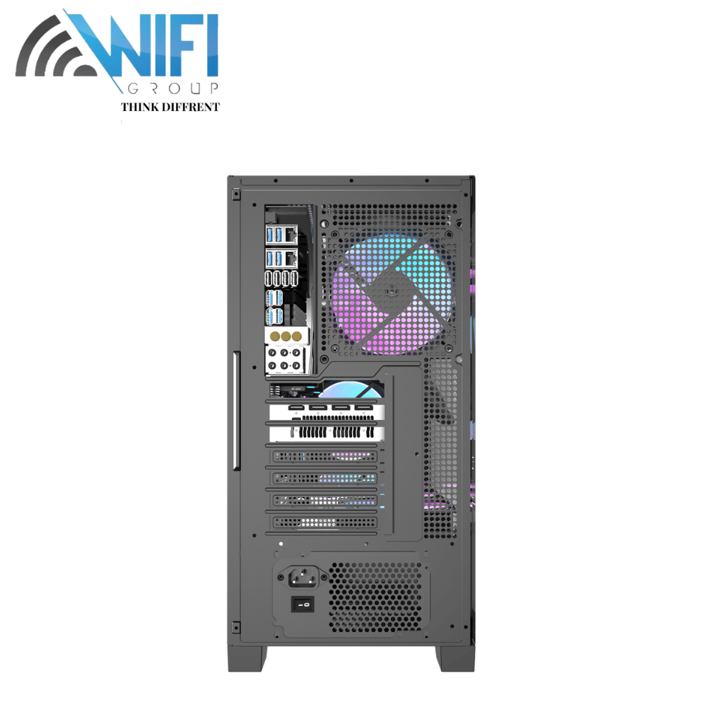 DRX90 Glass ATX PC Case With PSU 80+ BRONZE