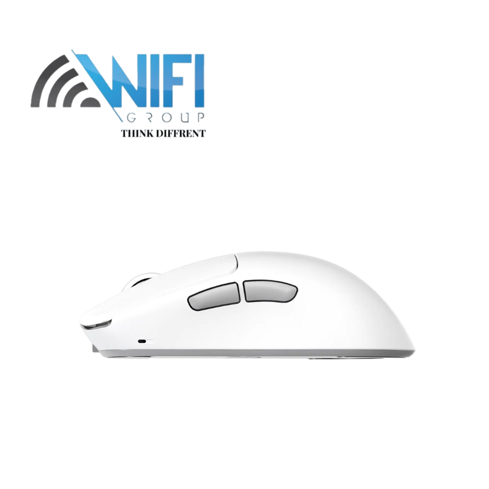 Mouse Meetion Air GW40 Pro Lightweight  3 Mode Rechargeable Wireless And Bluetooth Gaming White