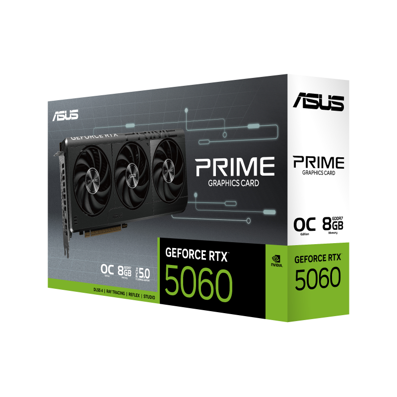 ASUS Prime GeForce RTX 5060 8GB GDDR7 OC Edition