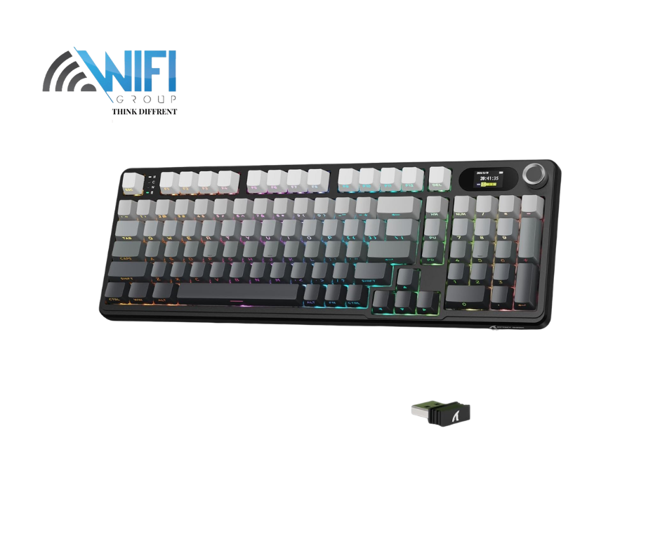Attack Shark X98PRO three-mode RGB keyboard The stars are black