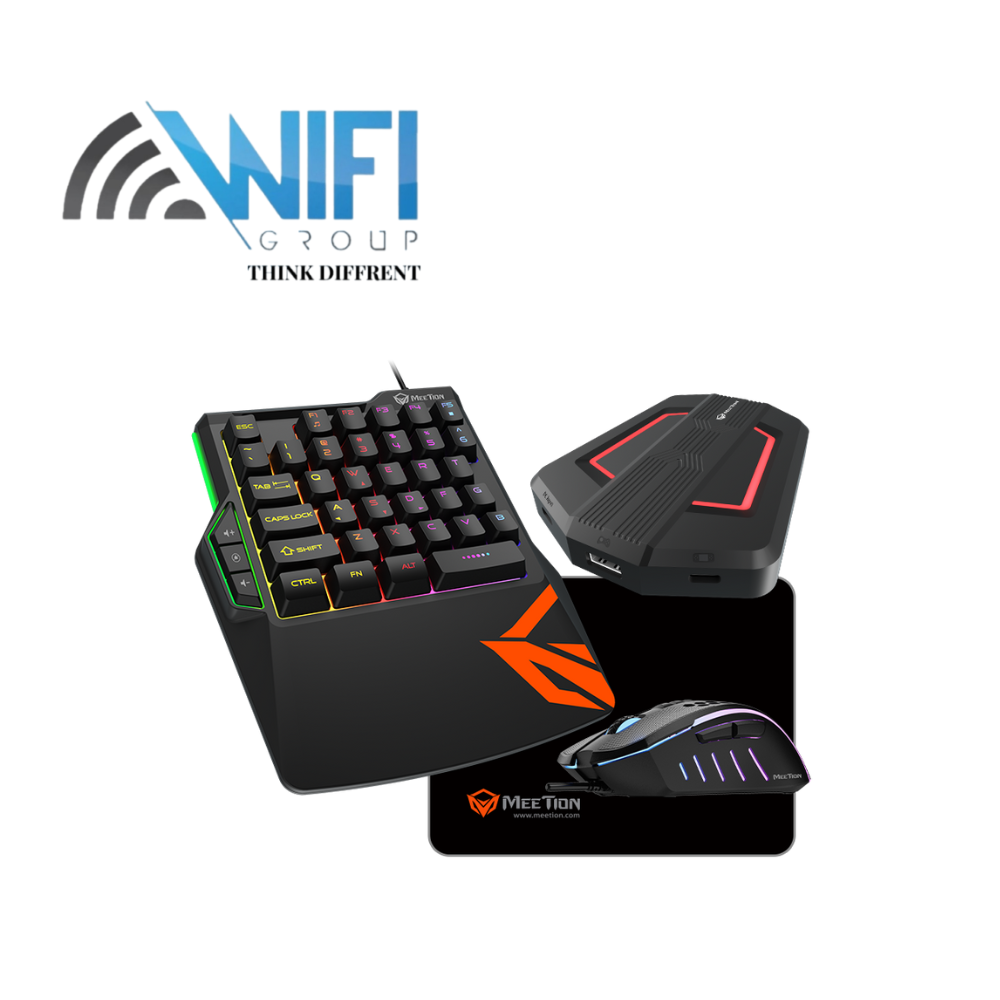 MEETION Gaming Kit Console 4in1 Keyboard and Mouse Bundle Converter CO015