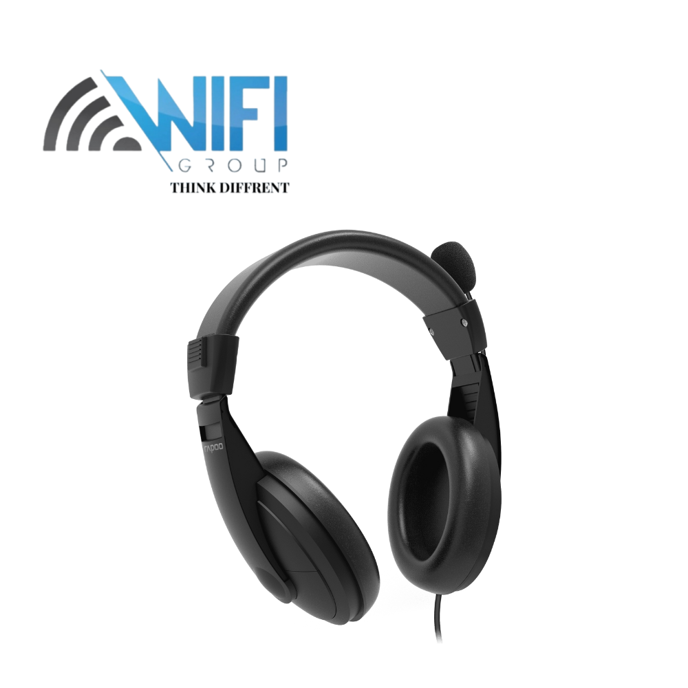 Headset Rapoo H150S Stereo Wired with Microphone