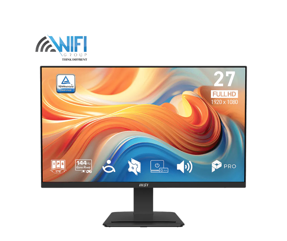 Msi Pro Mp273 E14A 27 Inch FHD 144Hz Ips 1ms Mprt Hdr Ready Amd Freesync Speakers Black Monitor