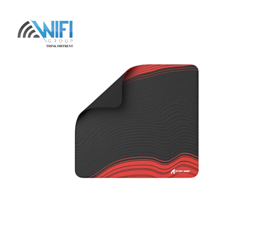 Attack Shark CM02 Messy Jacquard Mouse Pad contour line black red