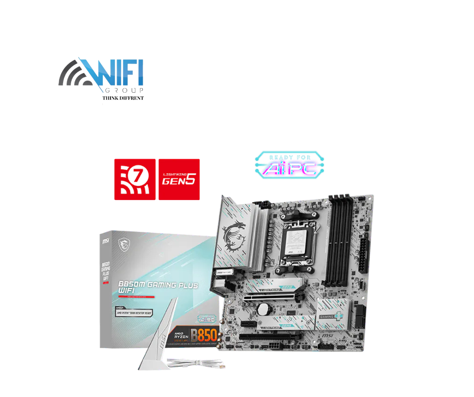 MSI Gaming Plus B850M WIFI 7 5G LAN Socket AM5 Motherboard