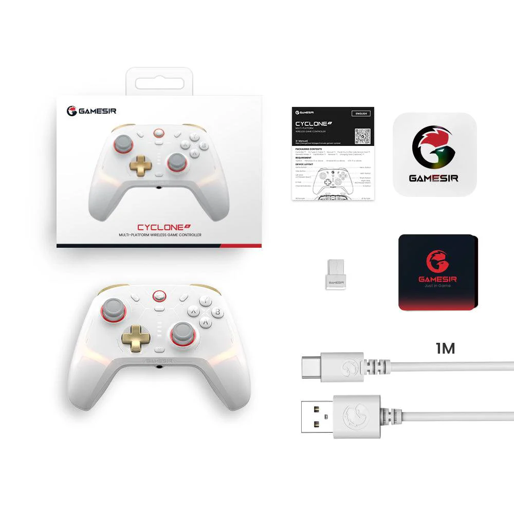 GameSir Cyclone 2 Multiplatform Controller - Phantom White