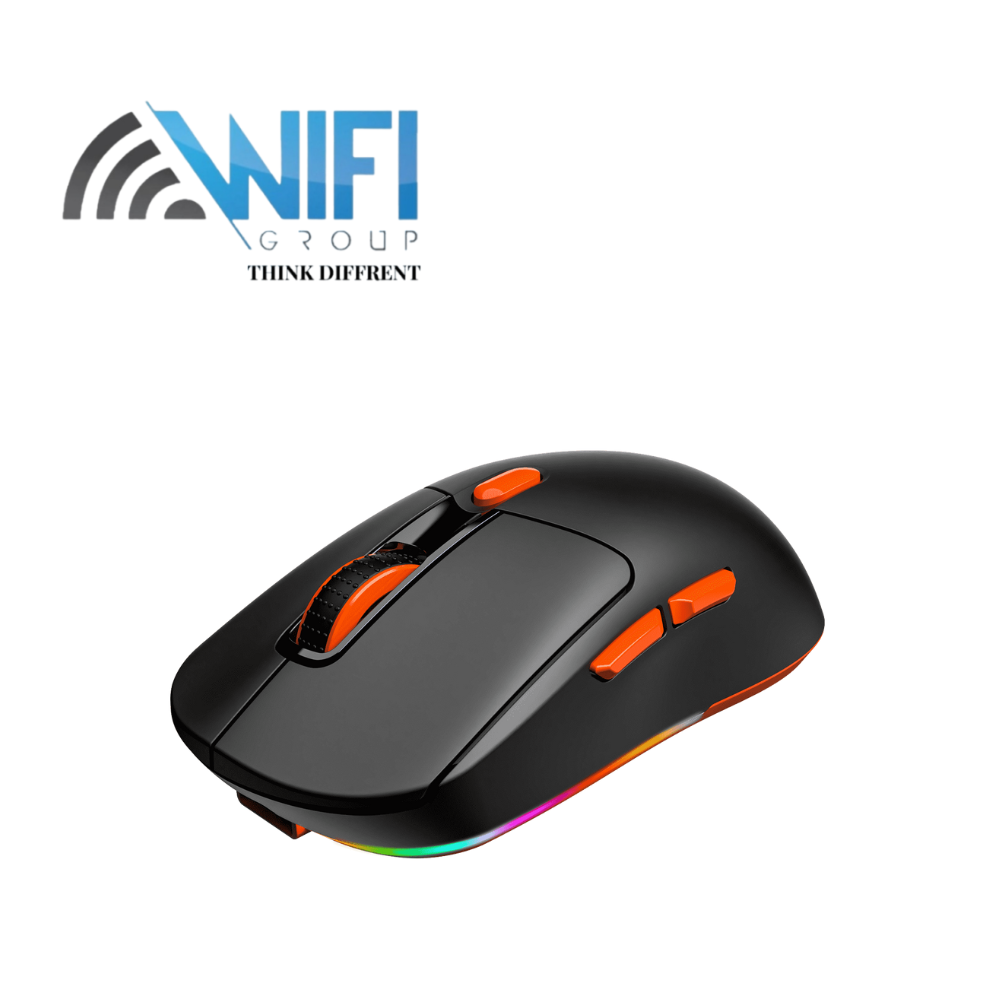 Mouse Meetion Air GW38 Pixart PAW3104 With Charging Base 3 Mode Rechargeable Wireless And Bluetooth Gaming 