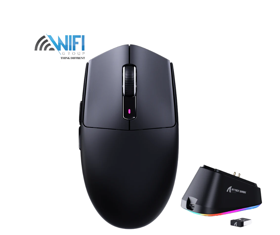 Attack Shark G3PRO lightweight three-mode mouse Black