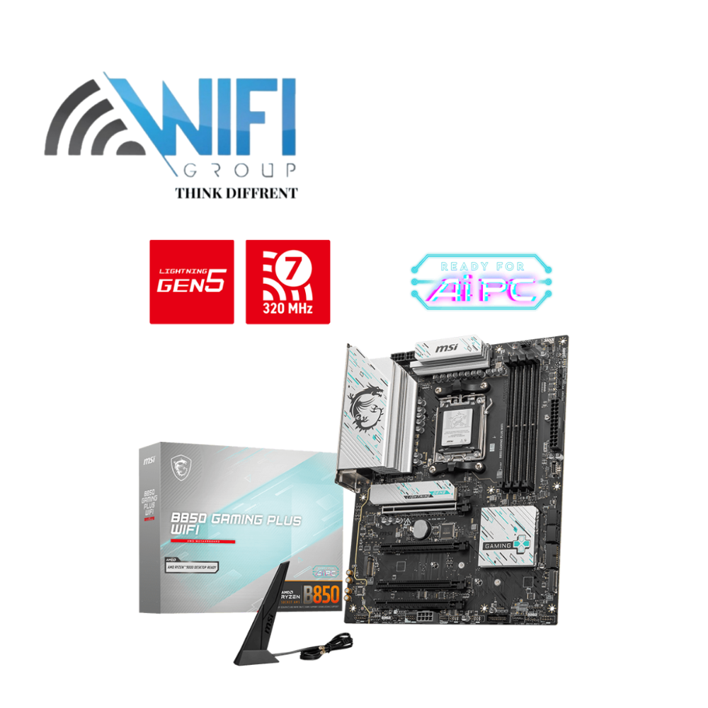 MSI B850 GAMING PLUS WIFI 7 AMD DDR5