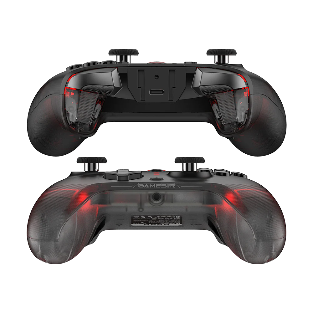GameSir Cyclone 2 Wireless Controller - 1000Hz Polling Rate, TMR Joysticks, Hall/Micro 2-in-1 Triggers for PC/Switch/Android/iOS, PC Gaming Controller with Charging Dock (Black)