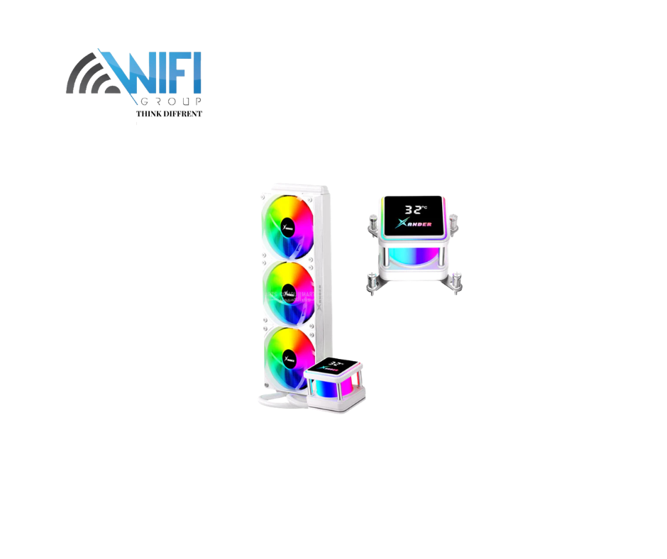 XANDER Liquid Cooler WATERWHEEL 360 White 3000