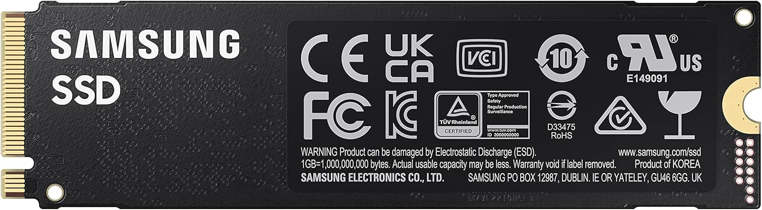 Samsung 980 PRO 1TB NVMe SSD
