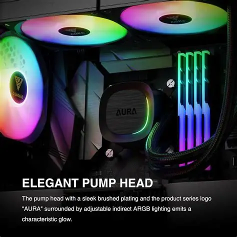 GAMDIAS AURA GL240 V2 ARGB LIQUID COOLER