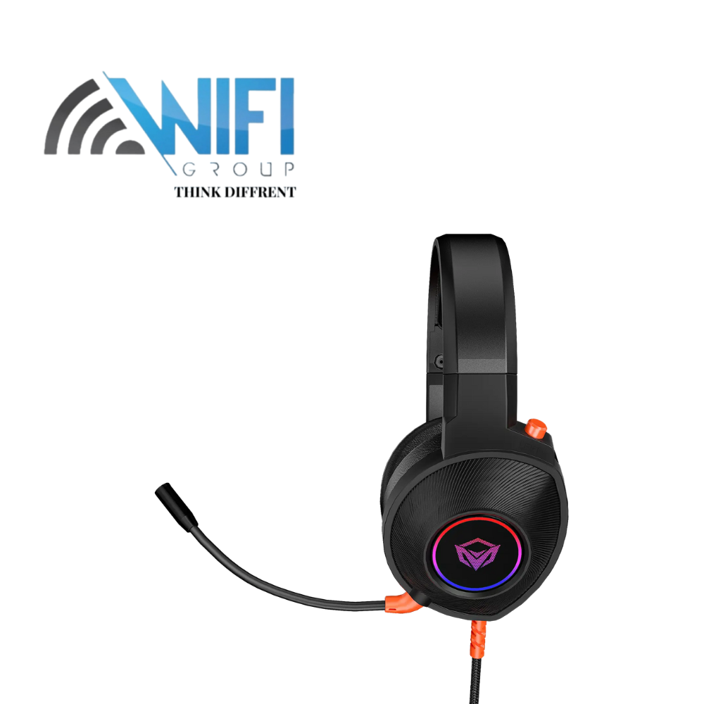 Headset Meetion HP012 RGB 7.1 Surround Sound Wired Gaming 