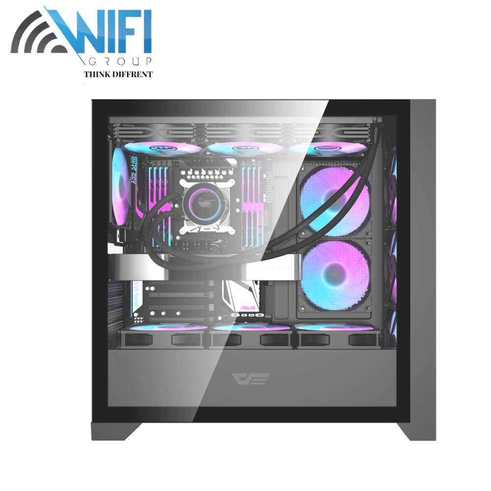 DRX90 Glass ATX PC Case With PSU 80+ BRONZE