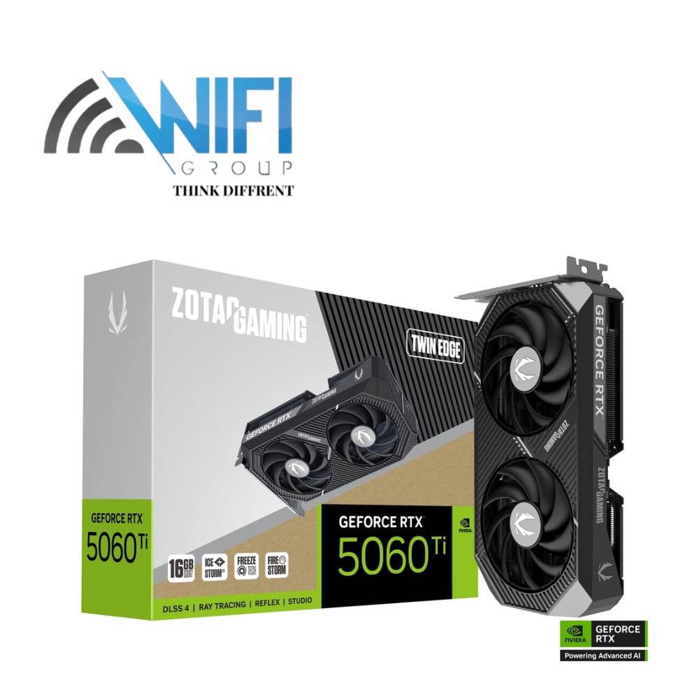 ZOTAC GAMING GeForce RTX 5060 Ti Twin Edge 16GB GDDR7