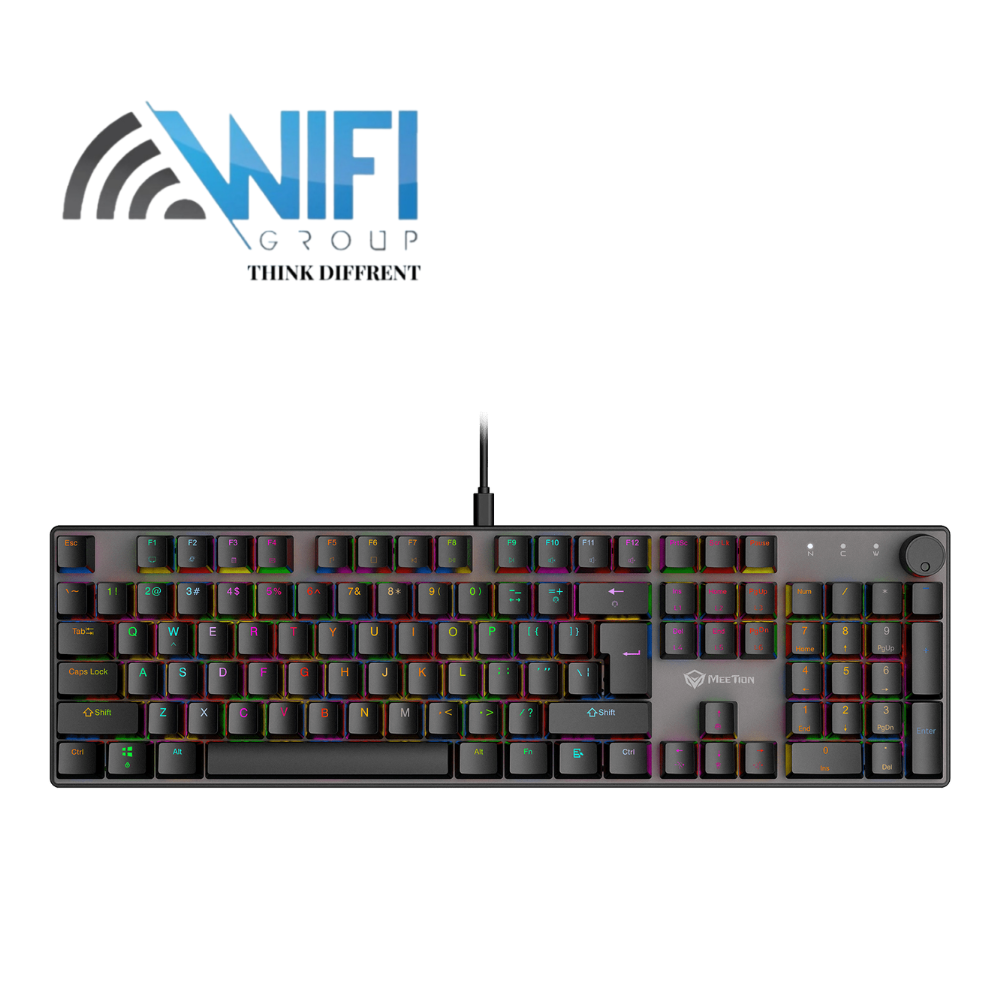Keyboard Meetion MK009 PRO Red switch Arabic Mechanical