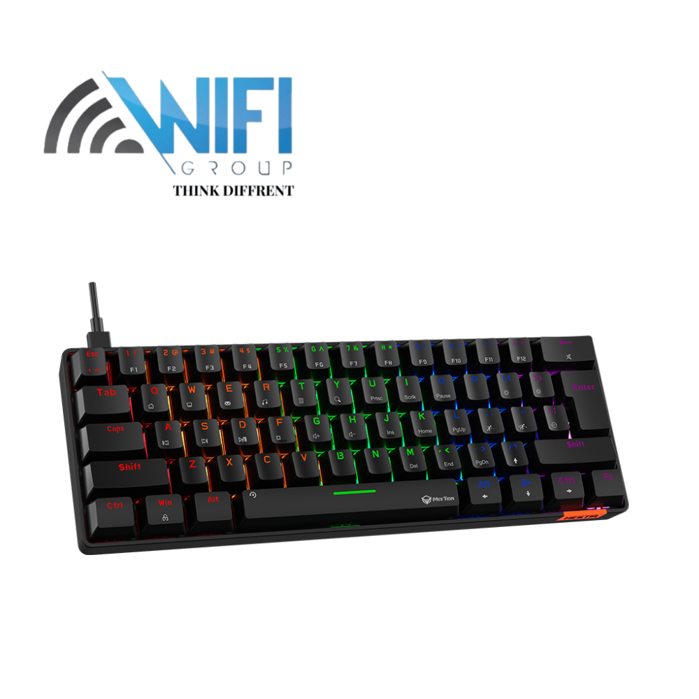 Keyboard Meetion MK005 60% Blue switch Arabic Wired Mechanical 
