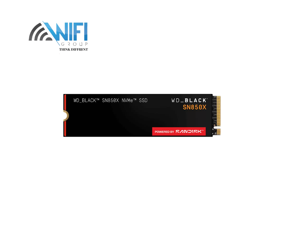 WD 1TB BLACK SN850X NVMe PCIe4 7300 MB/s Read 6300 MB/s Write