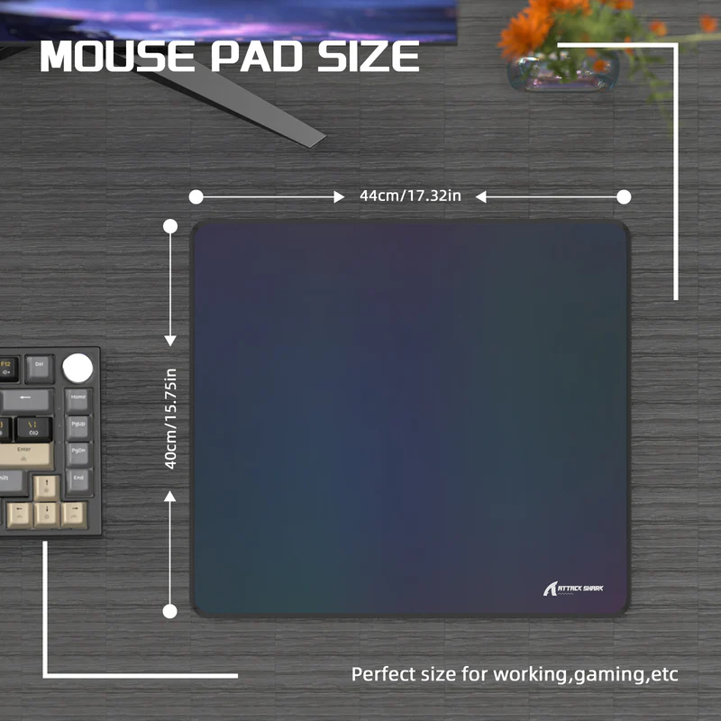 Attack Shark CM03 Rainbow Film Mouse Pad 