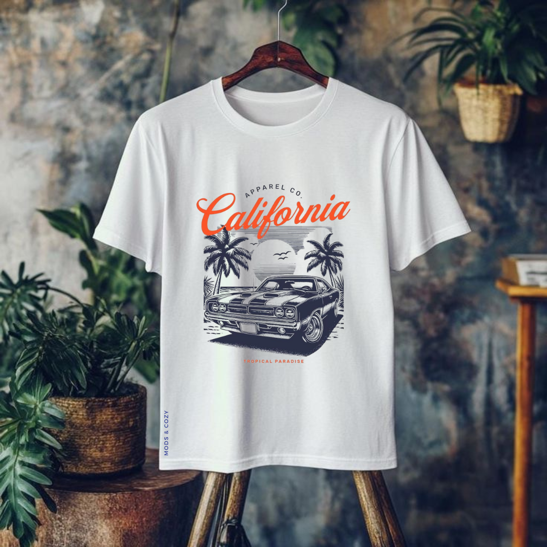 California Tropical Paradise T-Shirt