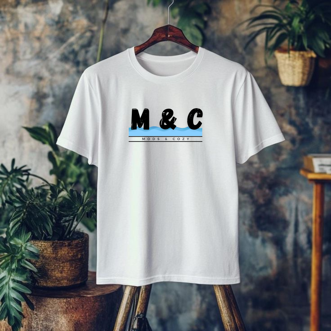M&C White T-Shirt