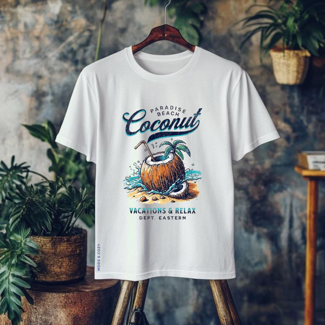 Paradise Beach Coconut T-Shirt
