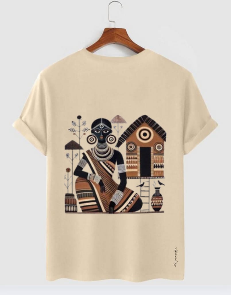 Tribal Art Print T-Shirt