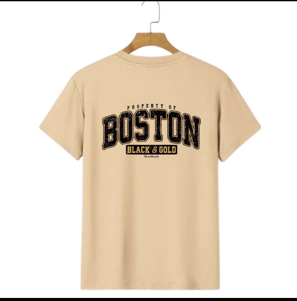 Boston Black & Gold T-Shirt