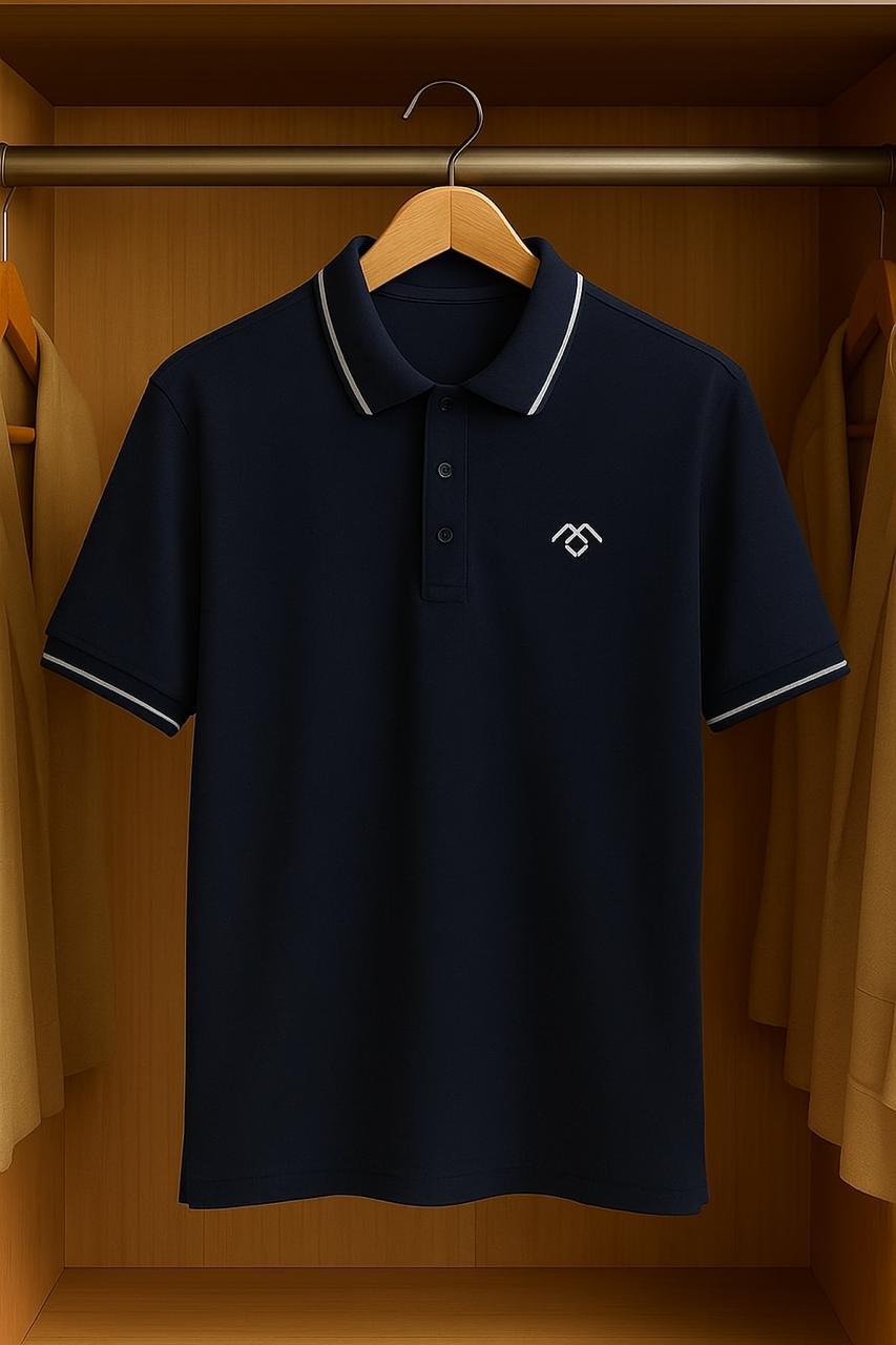 Men's Classic Navy Polo Shirt