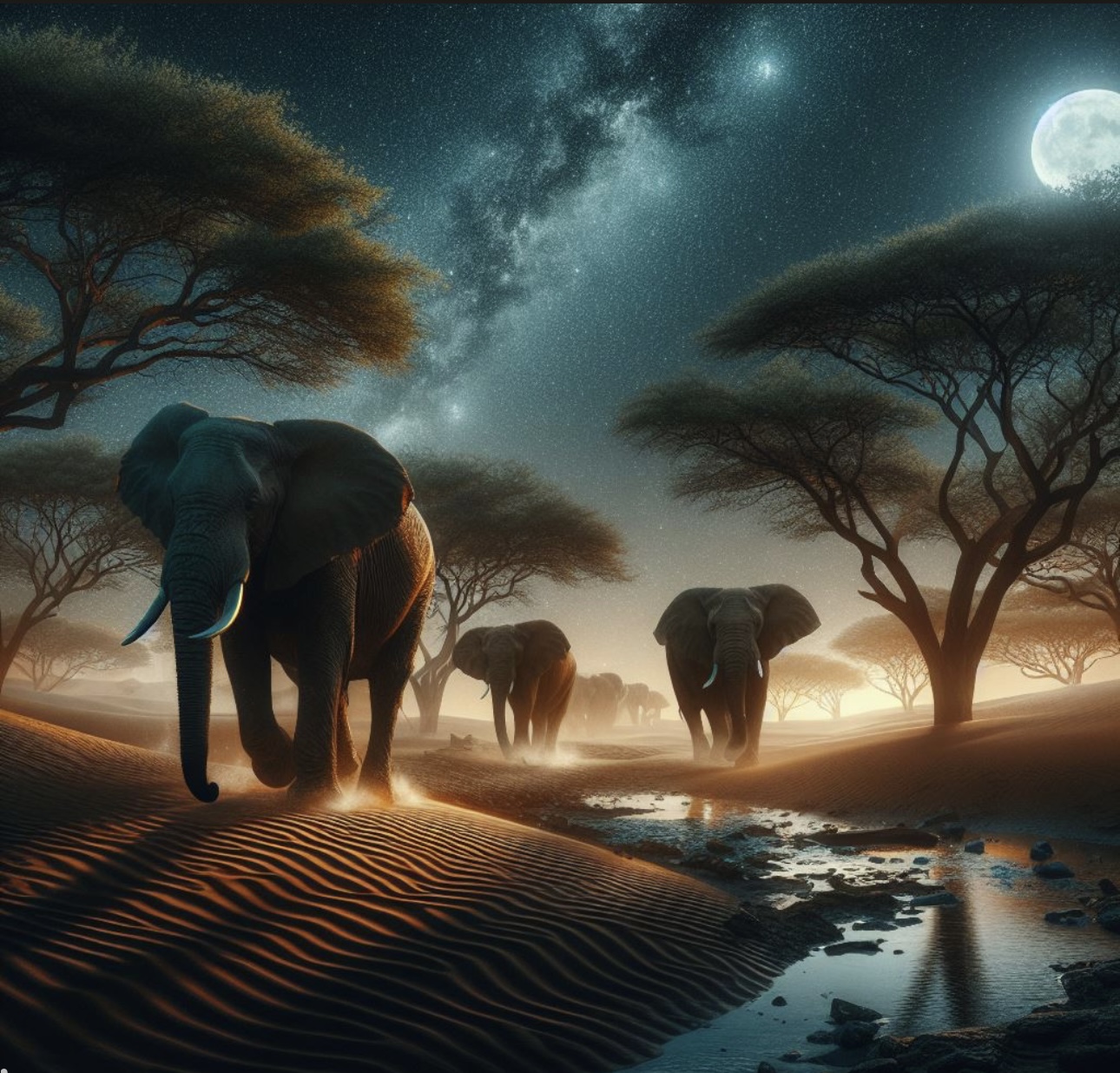 Elephant Art Print