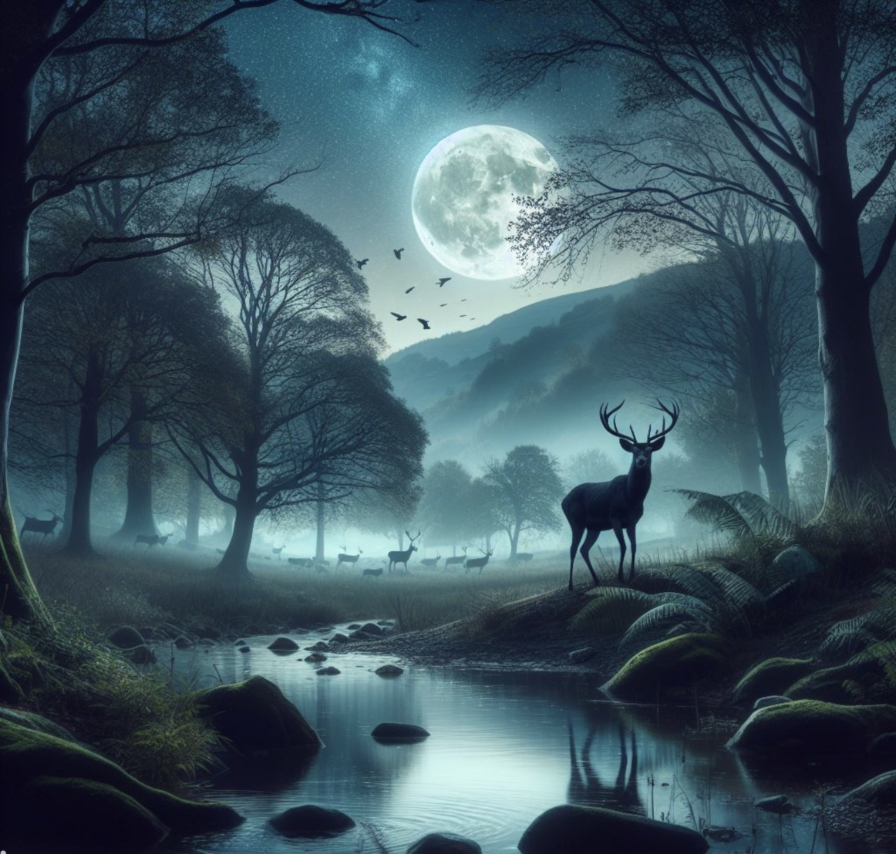 Enchanted Forest Art Print