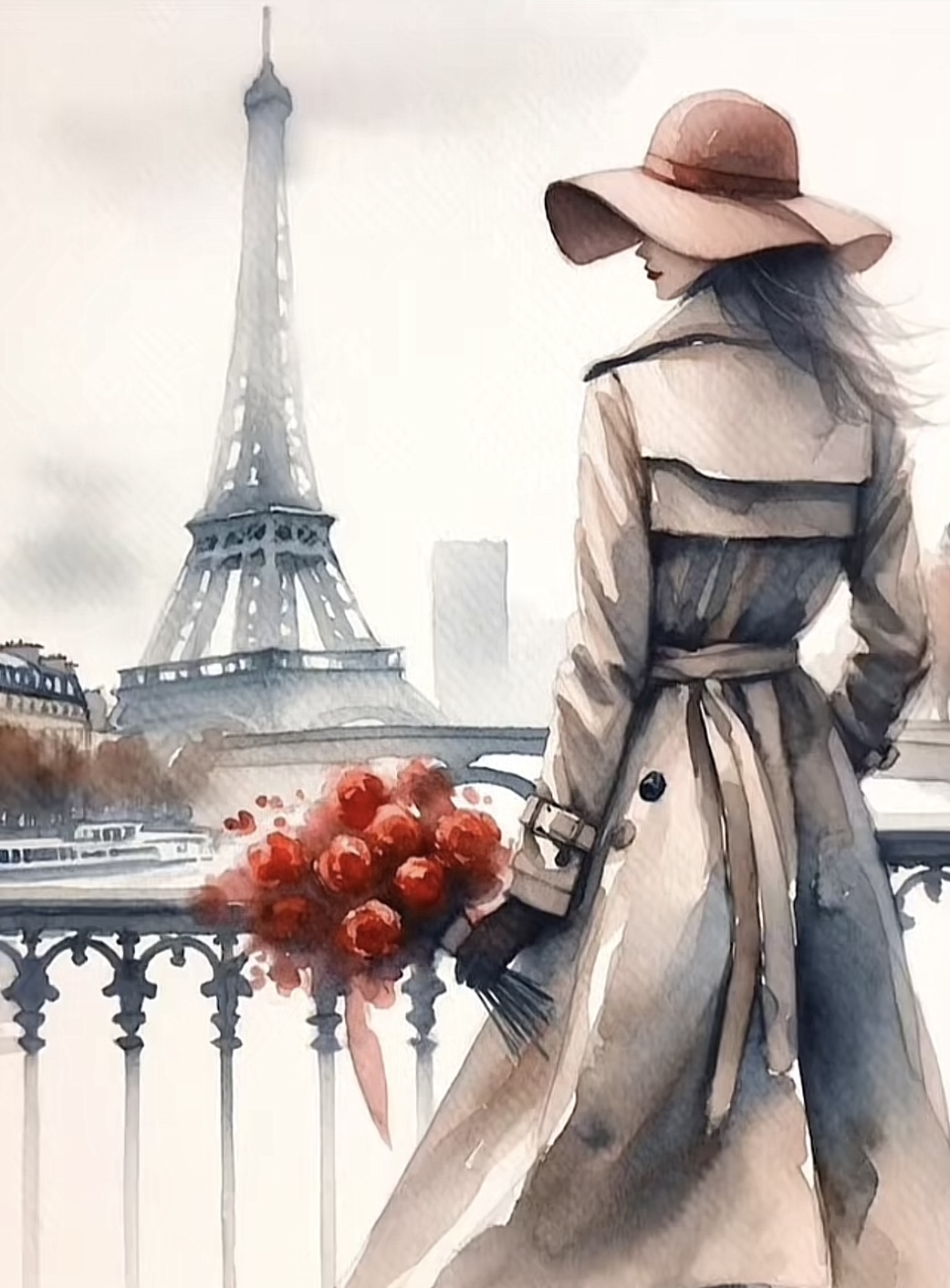 Stylish Beige Trench Coat