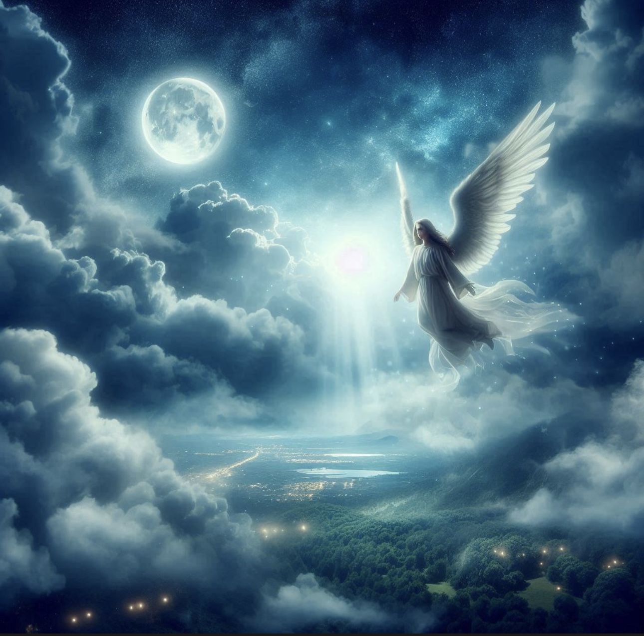 Ethereal Angel Wall Art