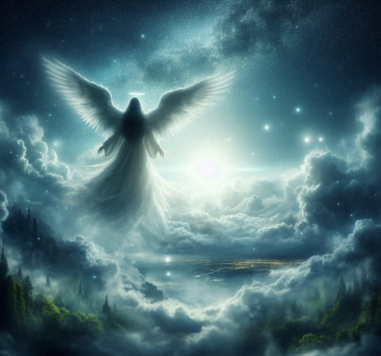 Heavenly Angelic Print