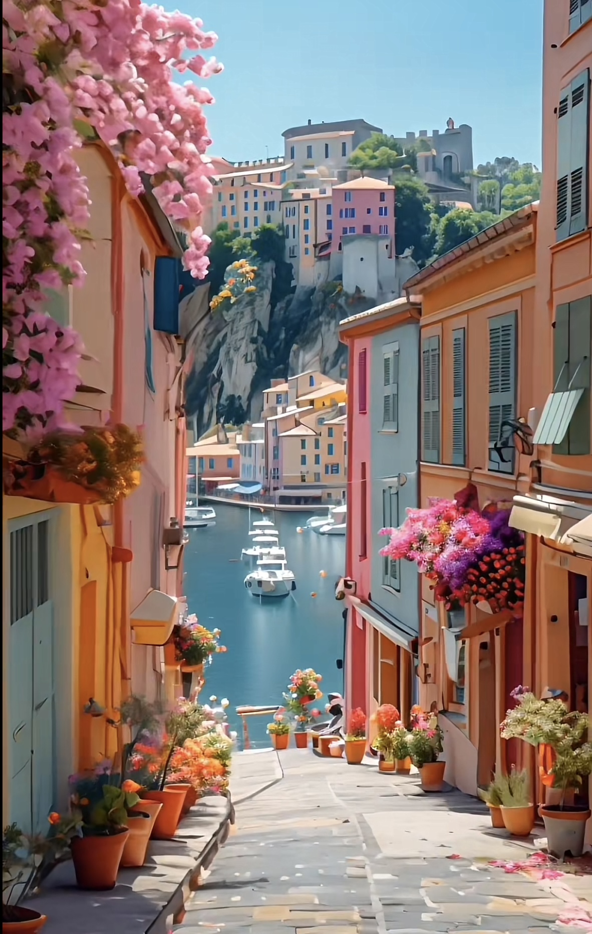 Colorful Coastal Print