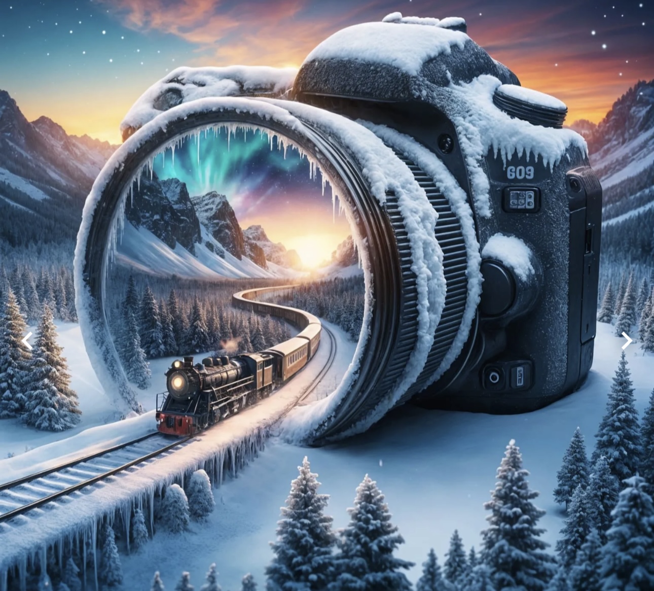 Winter Wonderland Camera Print