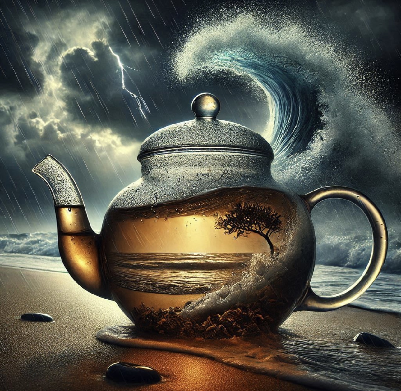 Artistic Teapot Print