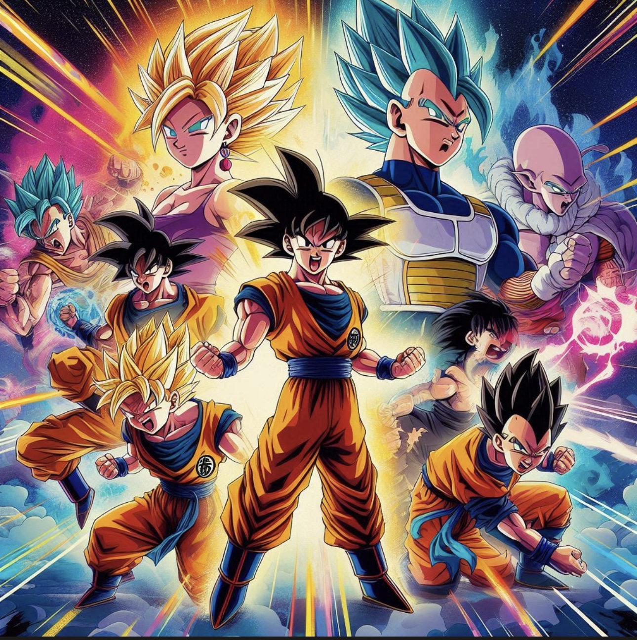 Dragon Ball Z Print