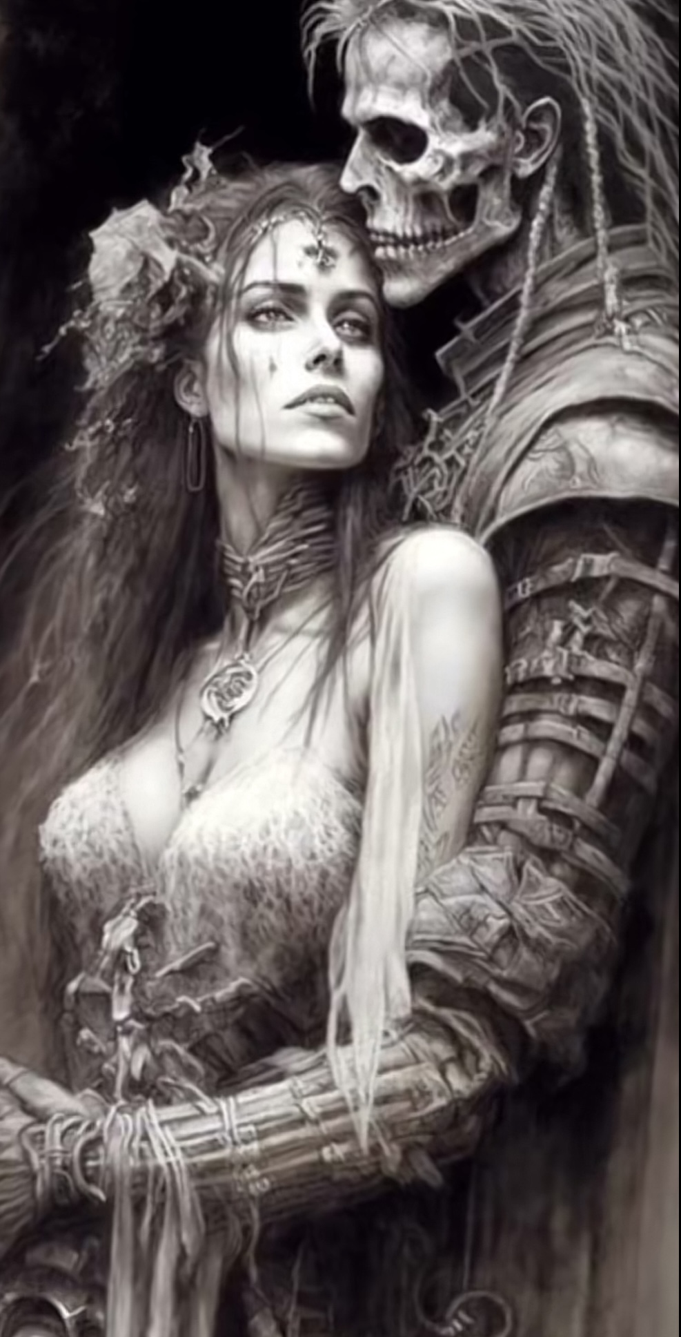 Gothic Romantic Art Print
